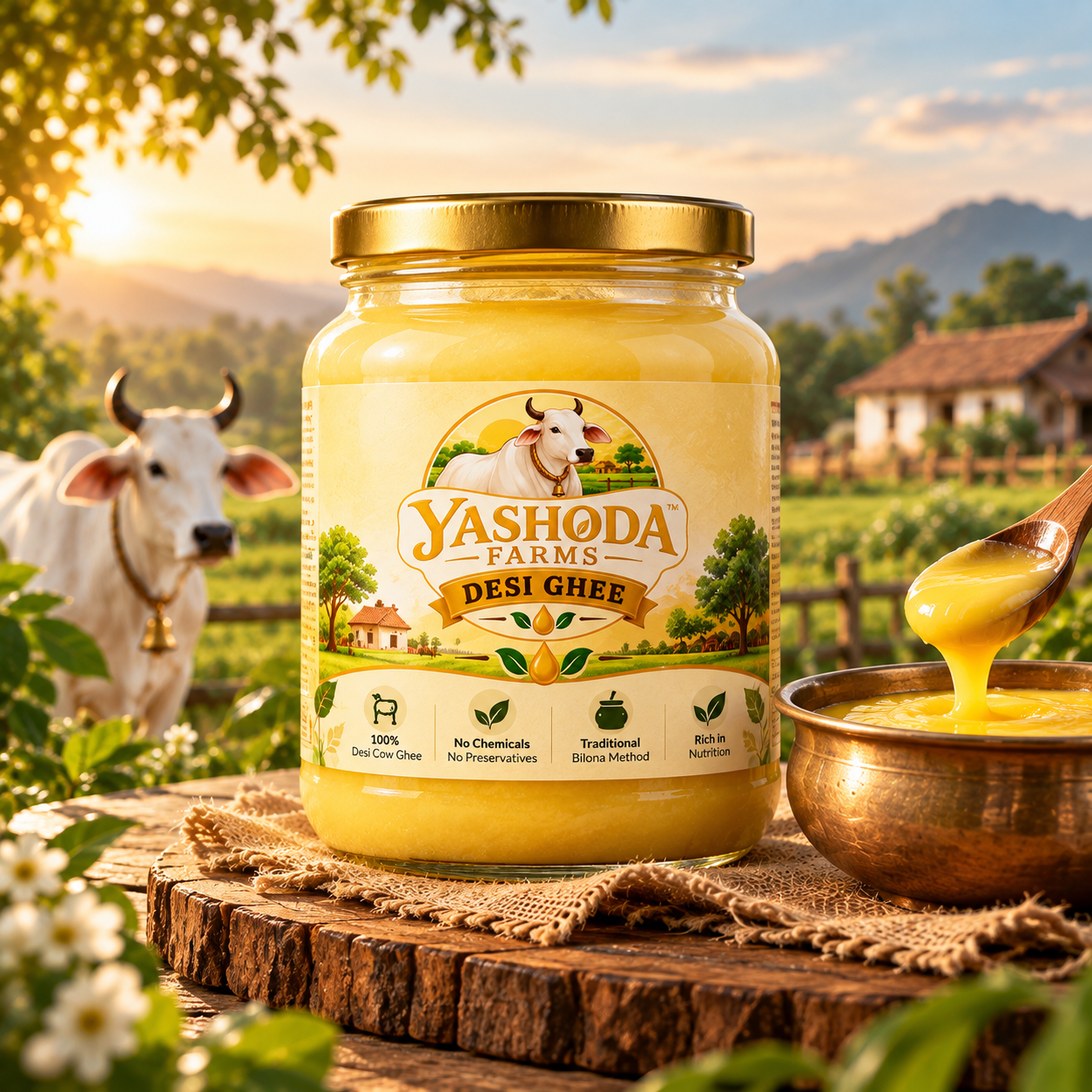 Yashoda Farms Desi Ghee