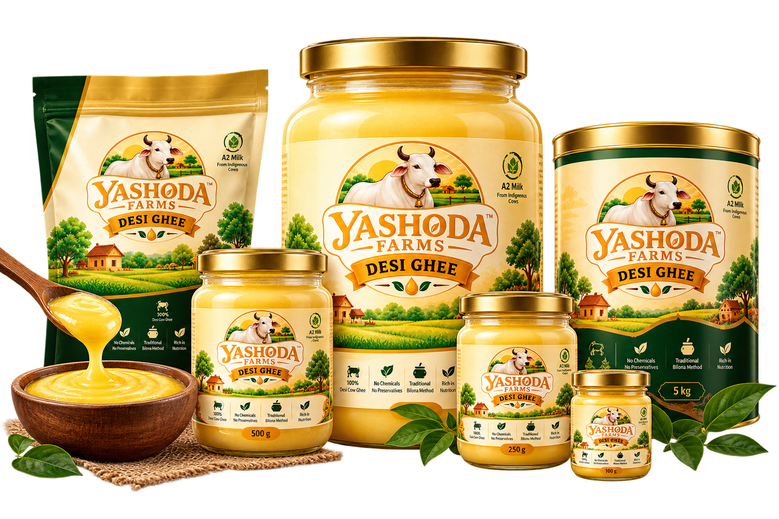 Yashoda Farms Desi Ghee